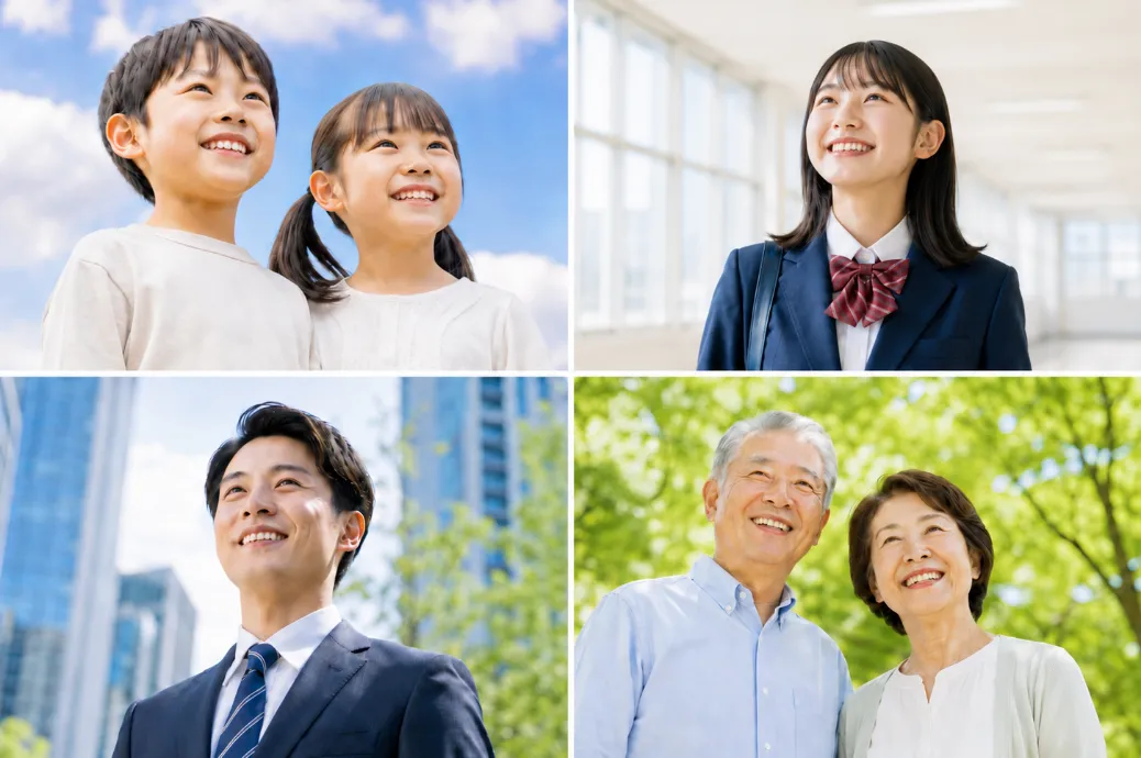 働く人々